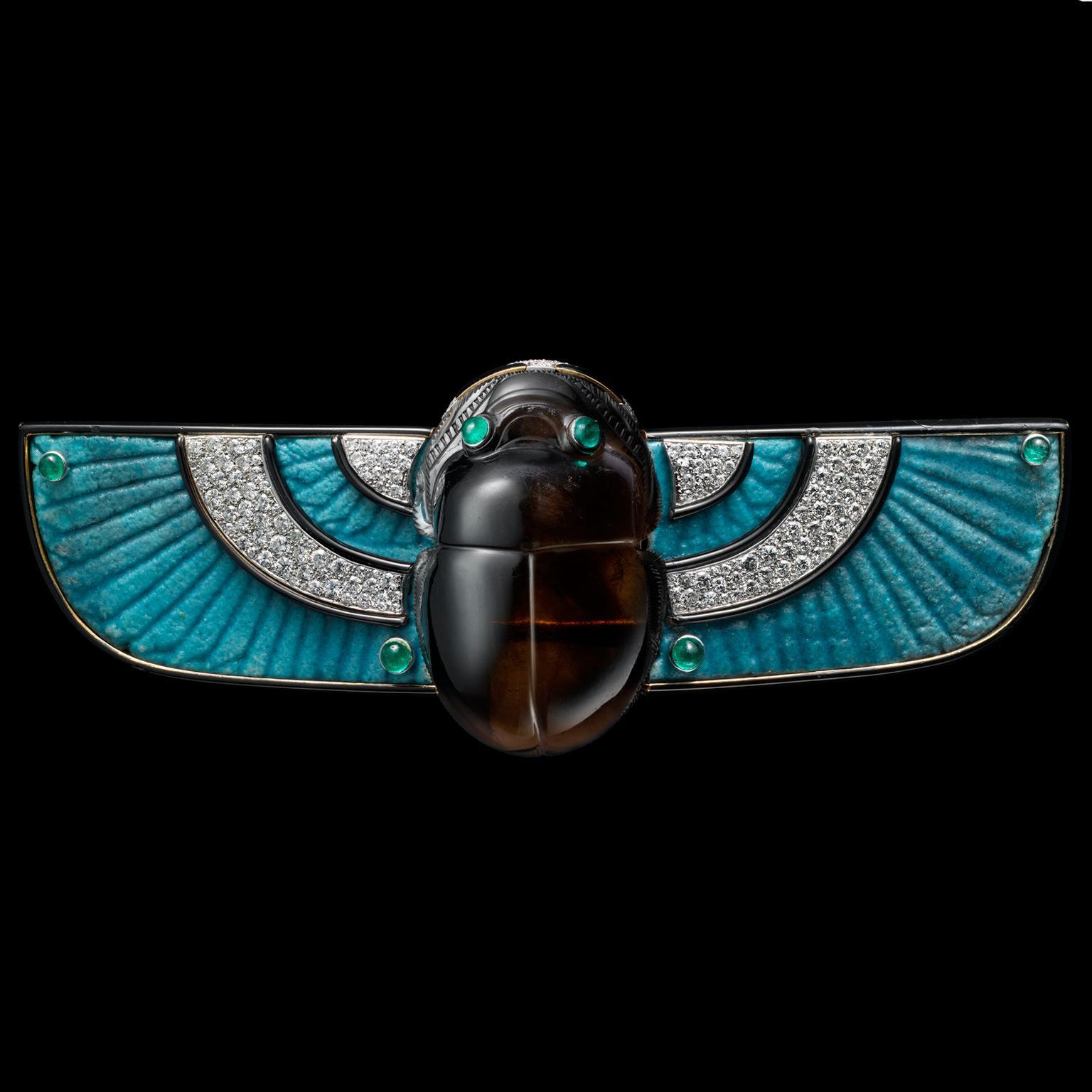 Cartier 1924 Scarab Brooch / The Jewellery Editor and Maison Cartier