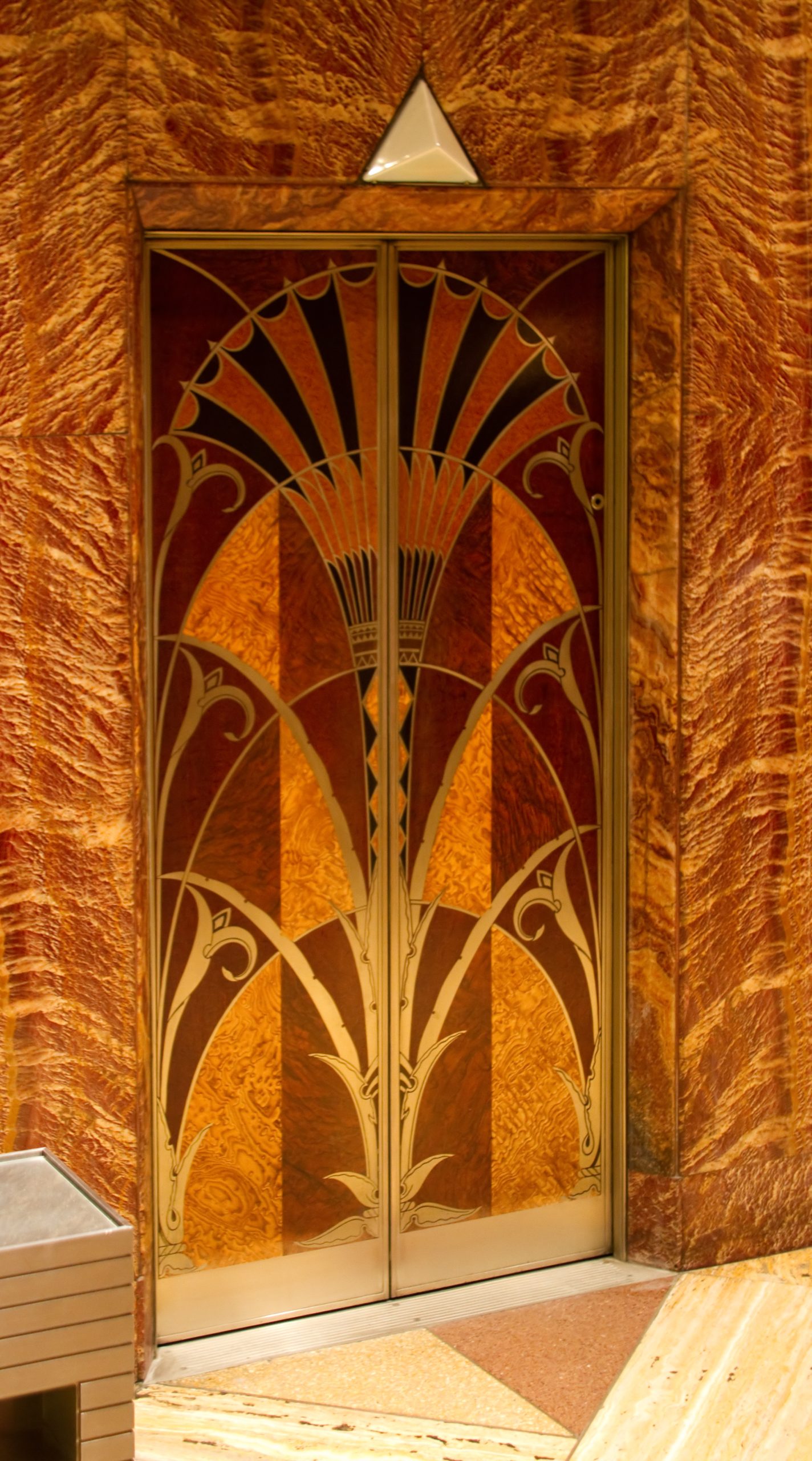 Chryssler Building Elevator Doors / Photograph by Tony Hisgett
