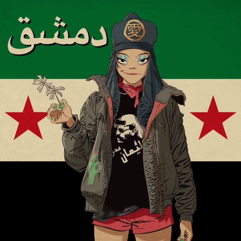 Gorillaz's Damascus featuring ft. Omar Souleyman and Yasiin Bey, out now.