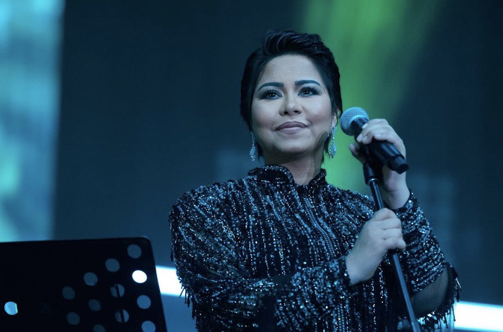 Sherine Abdel Wahab on stage