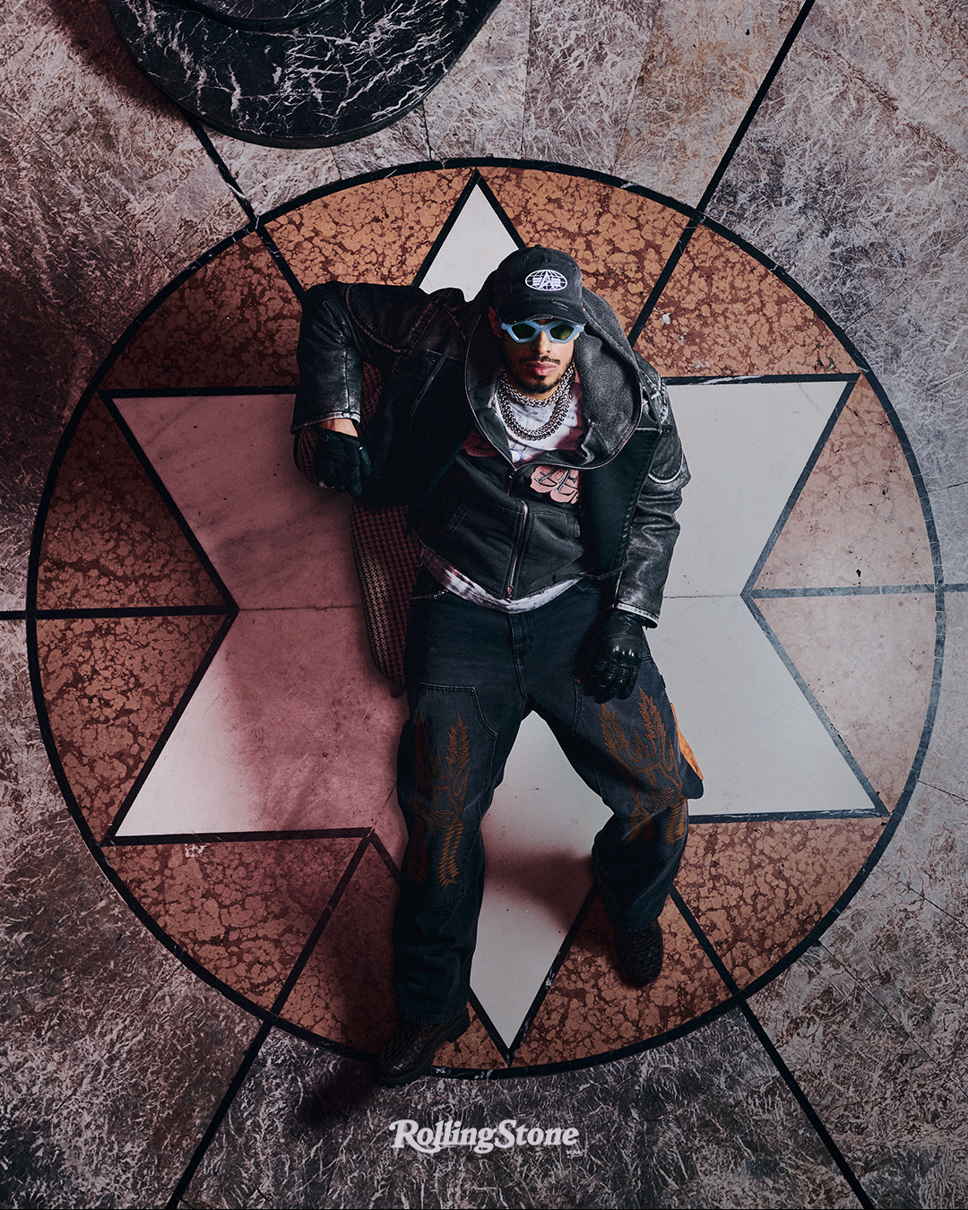 Photography by Loubet; Creative Direction by Aymane Ait Haddouch; Styling by Nathalie Sicart; Stormy wears jacket by Diesel (KCD), hoodie by Lueder (Reference Studios), top by Naulleau, pants by LIBERE (Ritual Projects), shoes by Timberland (Radical PR), cap by Alpha Industries (Radical PR), sunglasses by Paloceras (Eyeshow Marais), and jewelry by Beherit Jewellery.